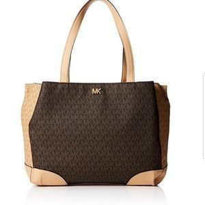 SOLD !!! Michael Kors Gala Signature BrownTote